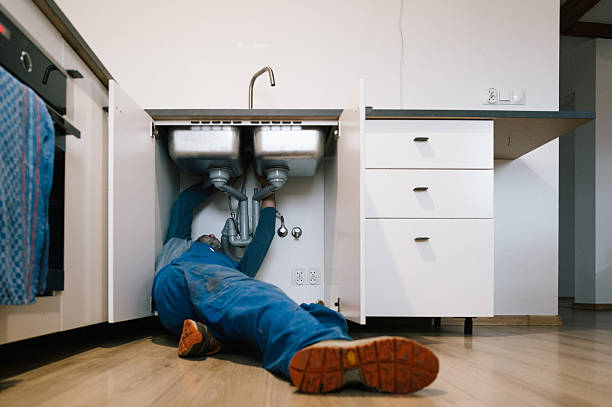 Professional Plumbing technician working in Center Barnstead, NH